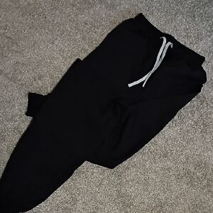 Never Worn Women's Black Scrub Jogger Style Pant with Drawstring